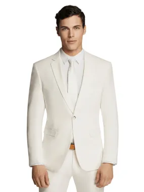 Men's Ivory Linen Sport Jacket Stylish Blazer