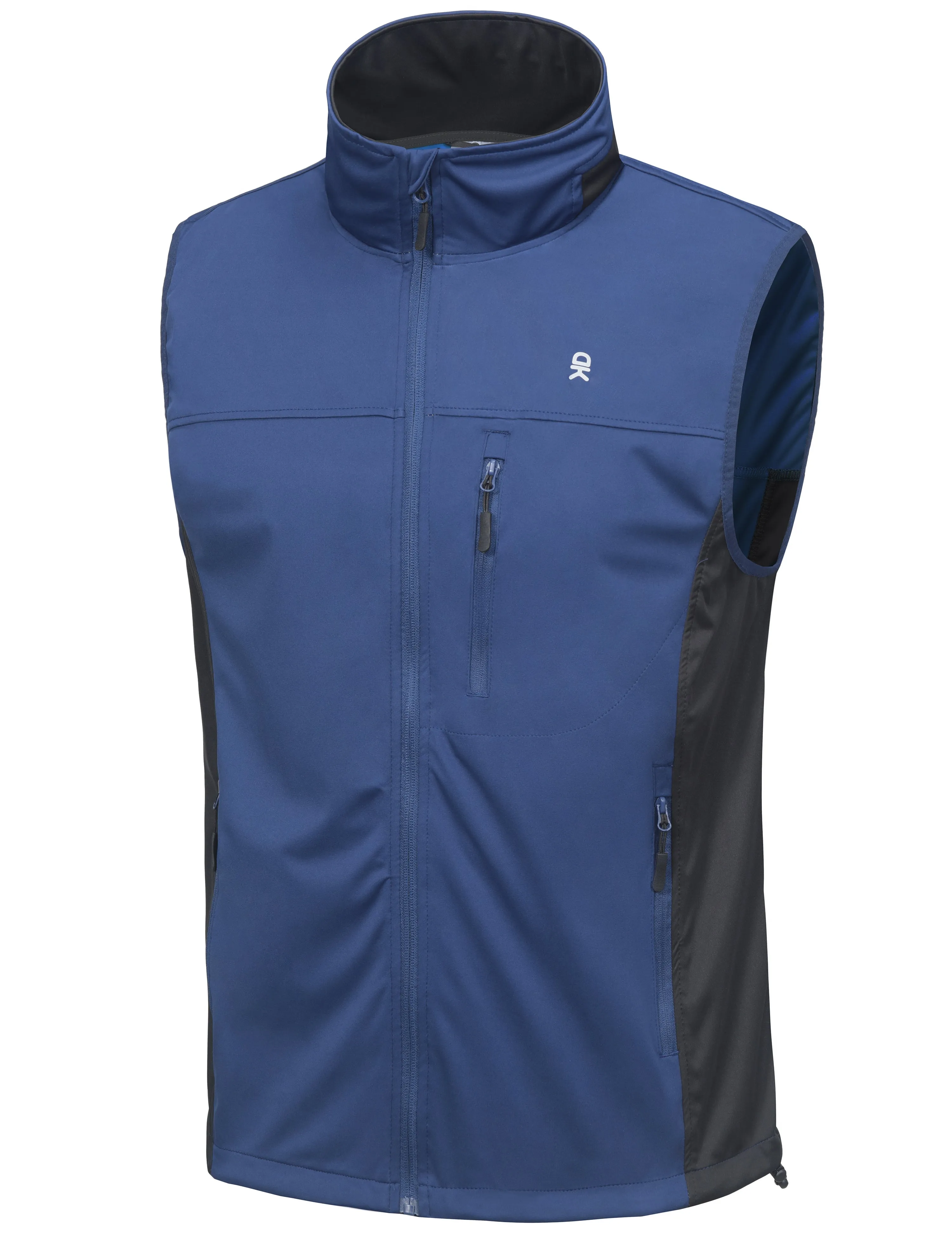 Men's Lightweight Patchwork Softshell Golf Vest