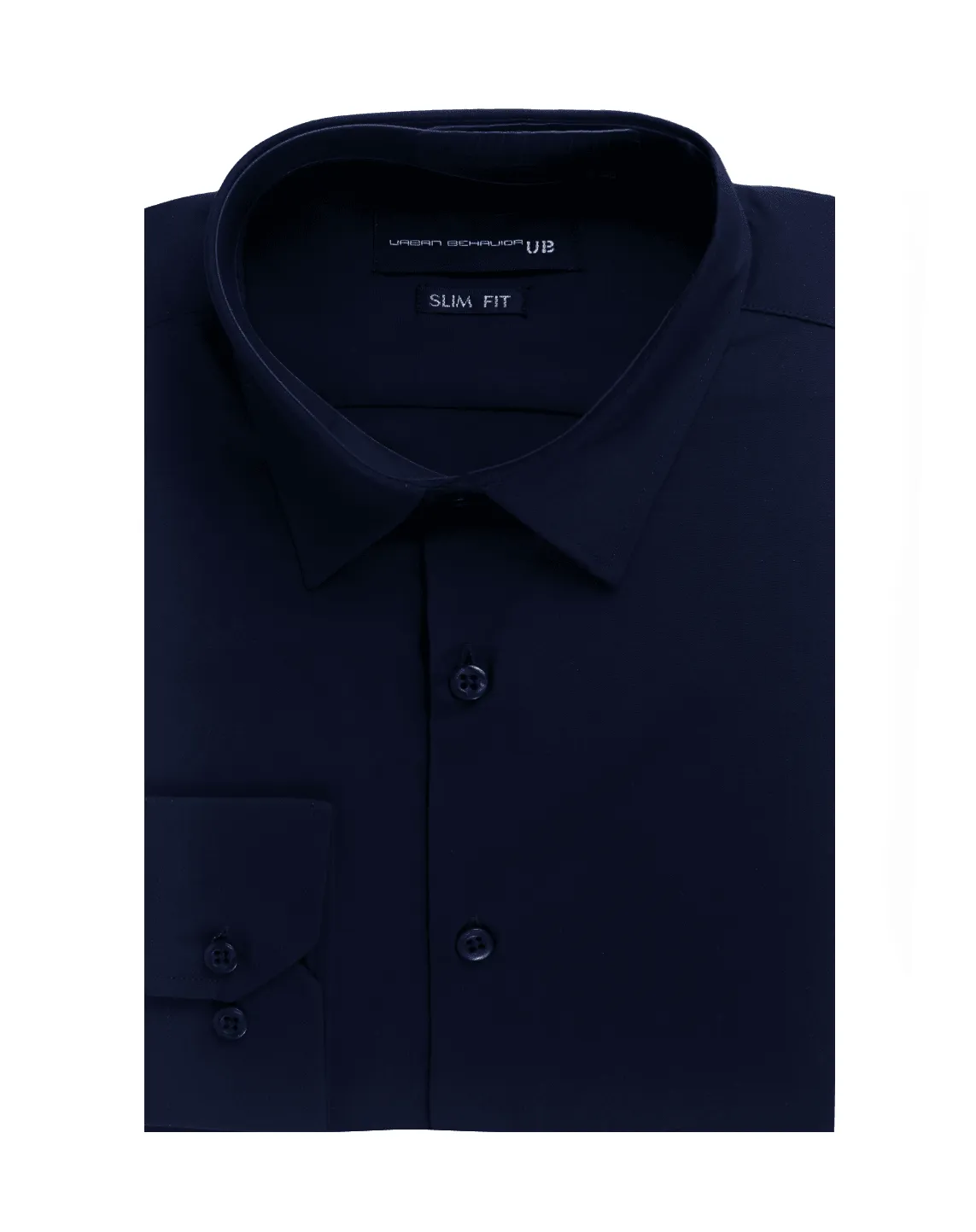 Men's Navy Soft Touch Bamboo Plain Shirt