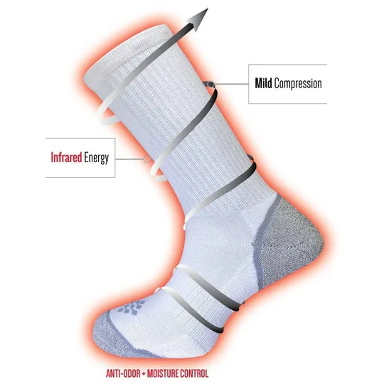 Men's Performance Crew Socks- 3 Pair