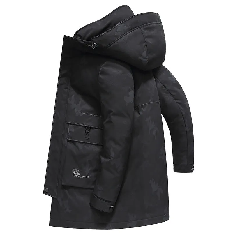 Men's Premium Business Scarf Down Jacket