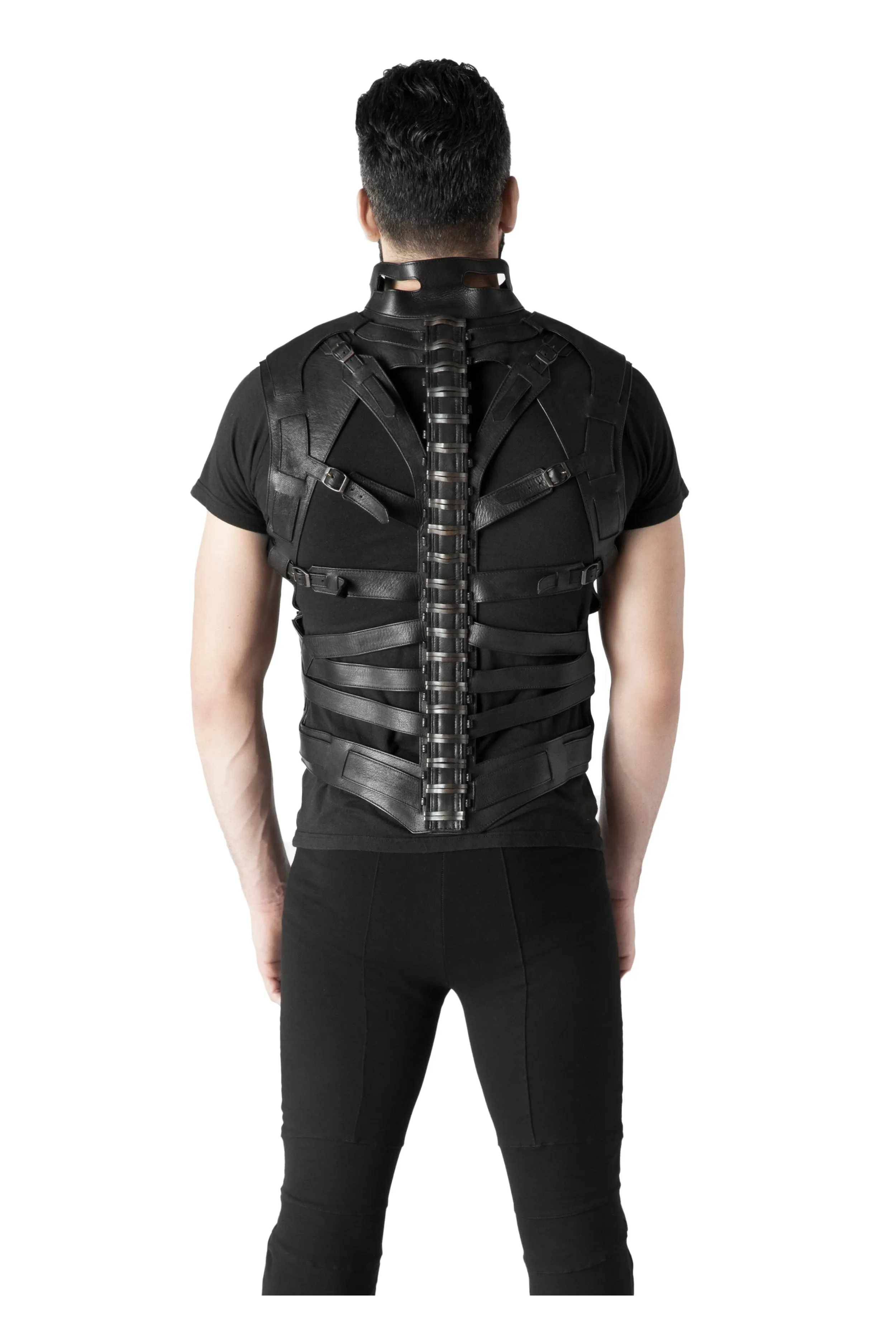 Men’s Quartz Leather Vest