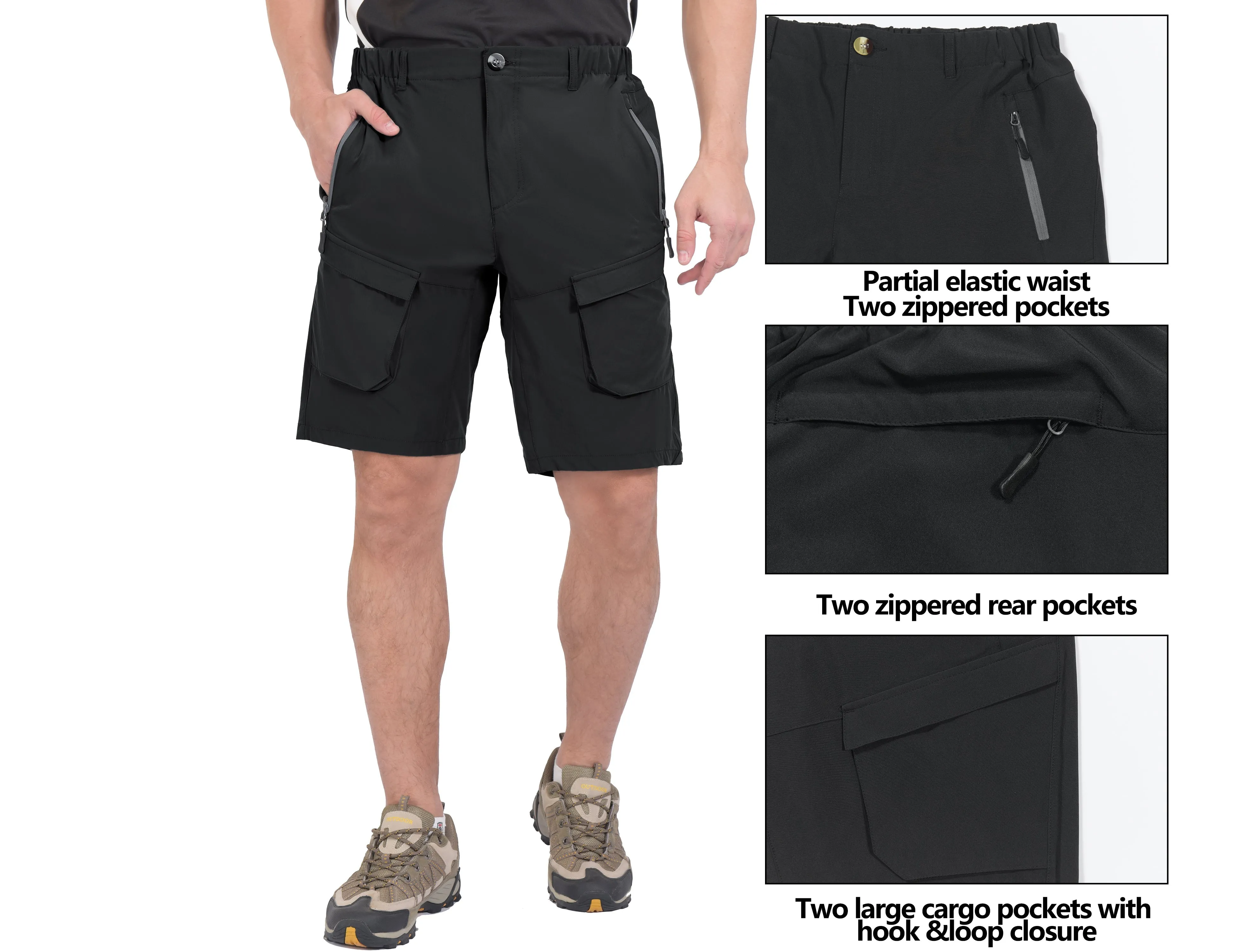 Men's Quick Dry Lightweight Hiking Shorts