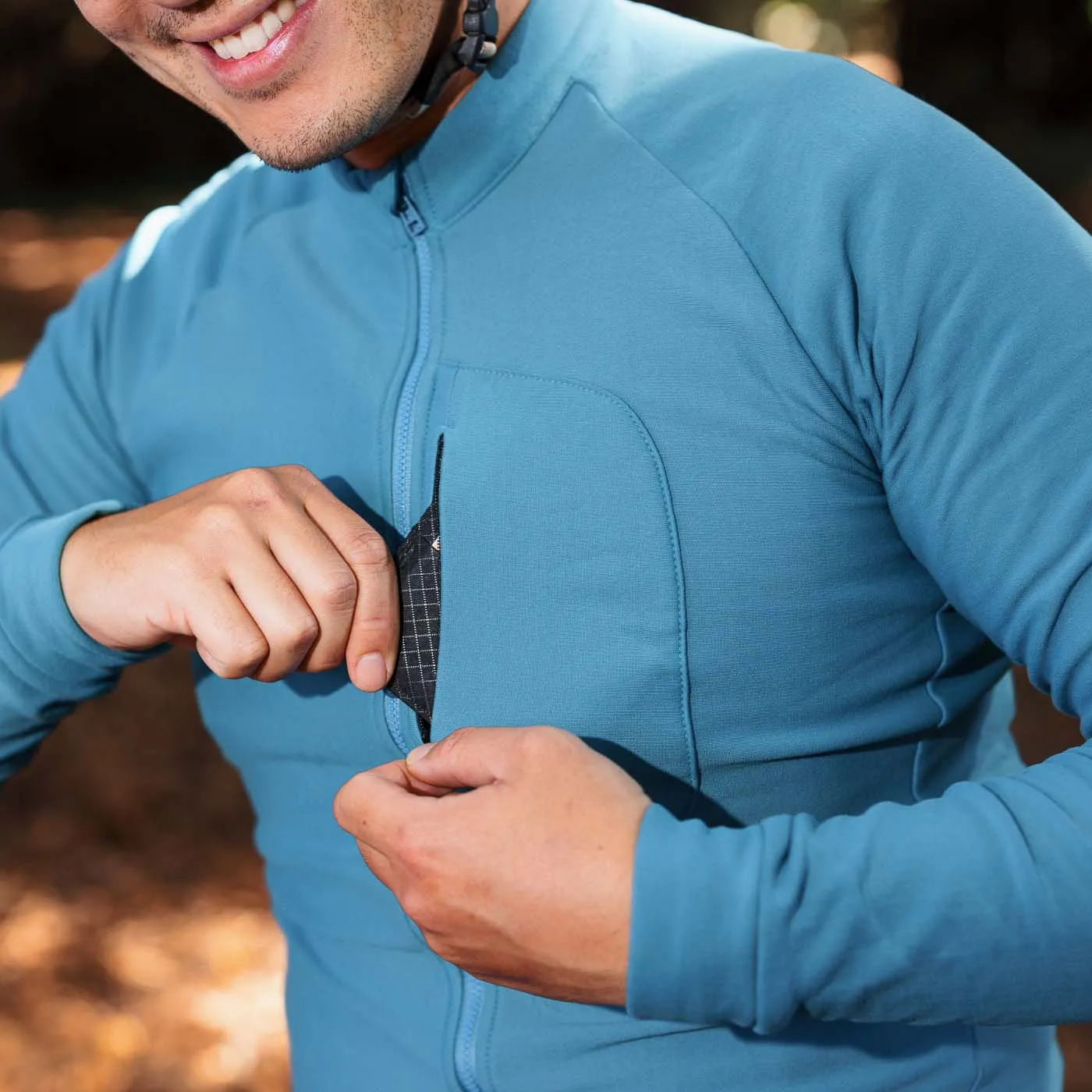 Men's Super Thermal Merino Jersey - Azul