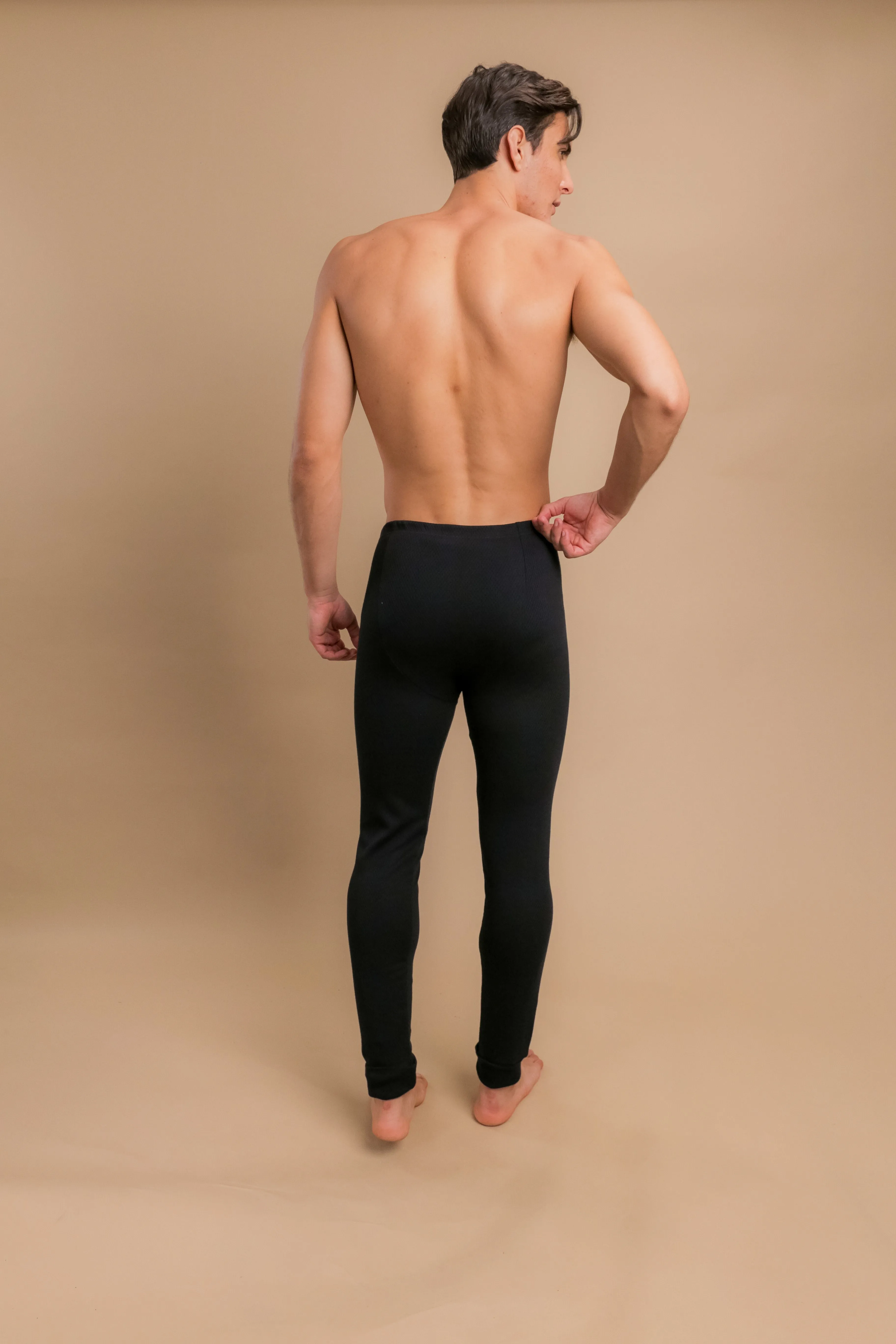 Men's Thermal Base Layer Long Johns with Fly