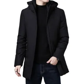 Men's Warm Parka Hooded Jacket