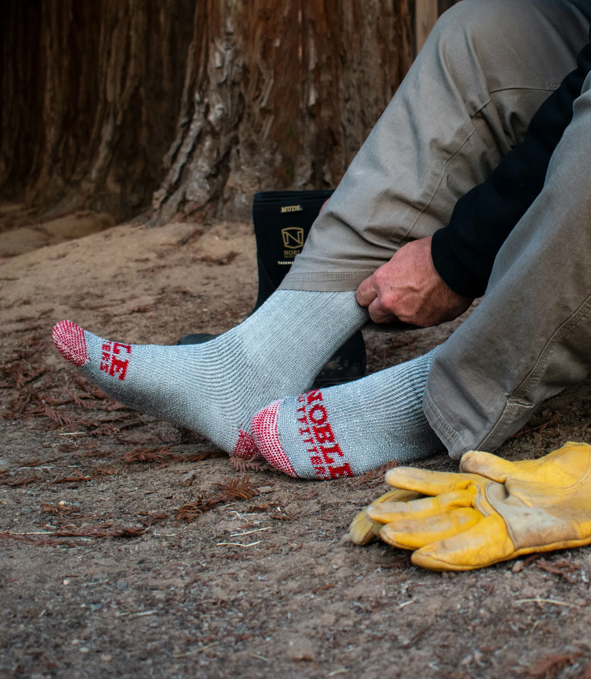 Men's Wool Blend Crew Sock – 3 Pack