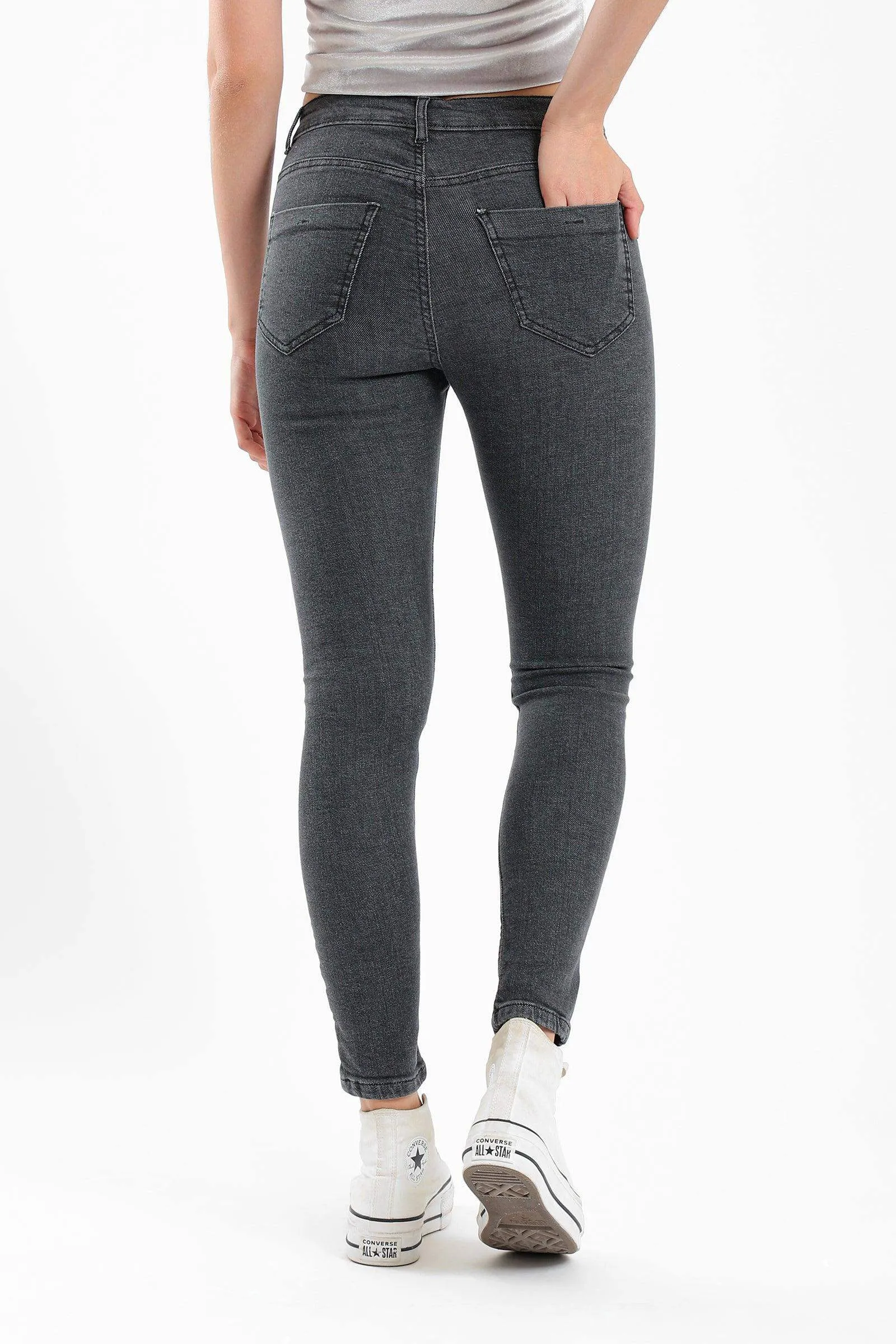 Mid-Rise Slim Fit Jeans