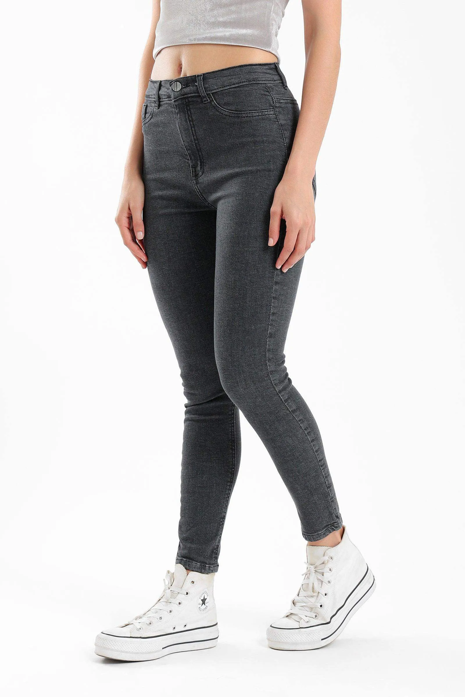 Mid-Rise Slim Fit Jeans