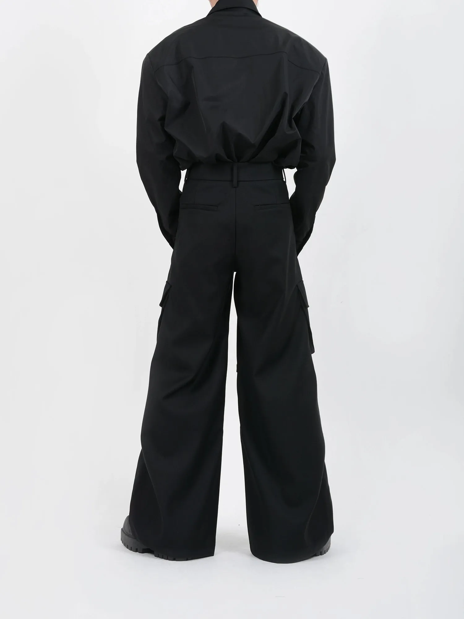 Multi Pocket Cargo Trousers with Zip Details