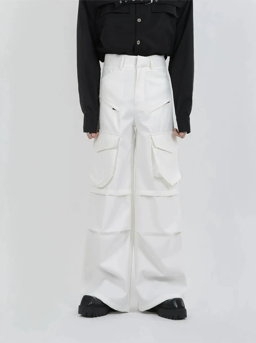 Multi Pocket Cargo Trousers with Zip Details