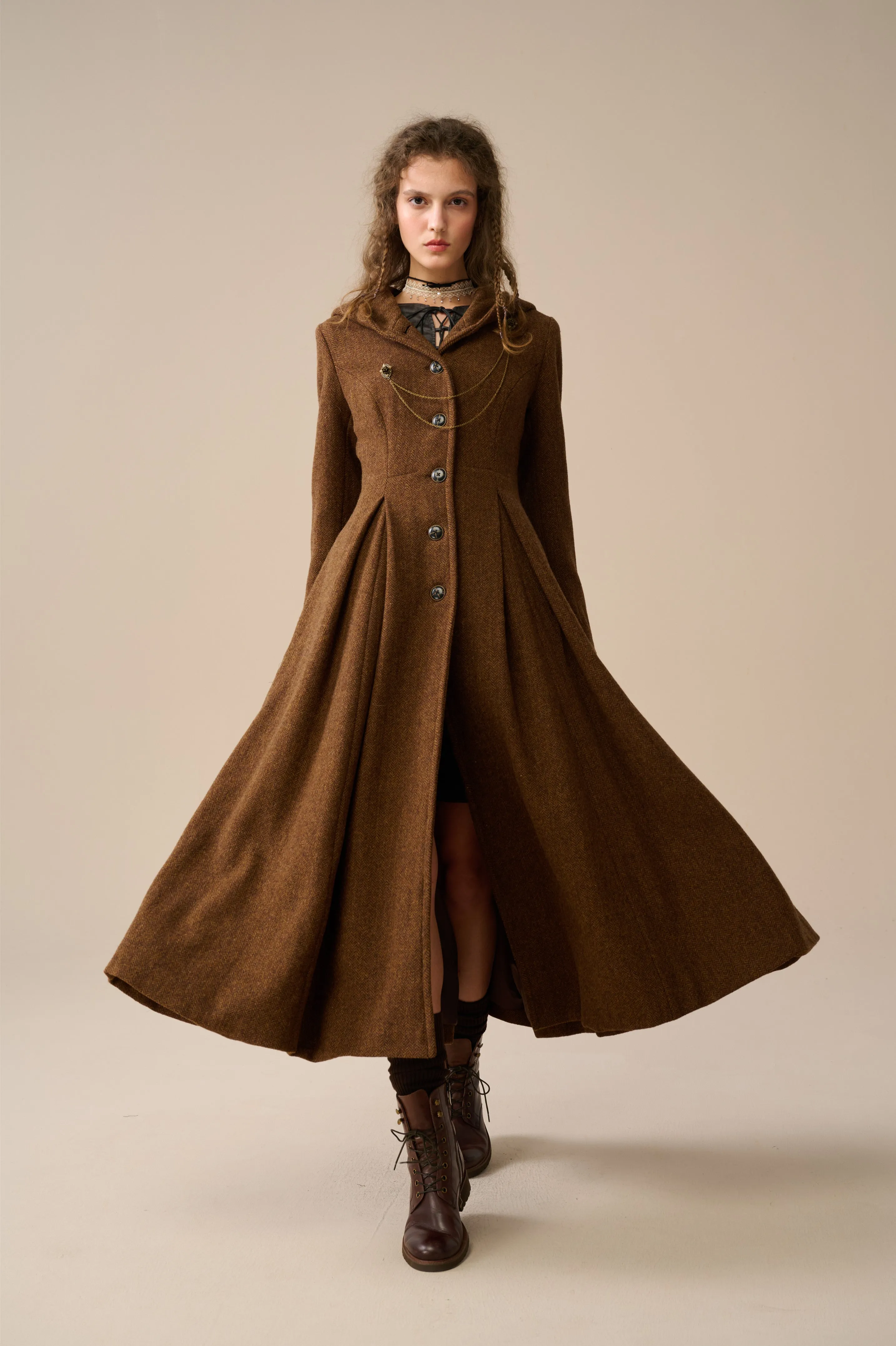 My Fair Lady 26 | Hooded Wool Coat