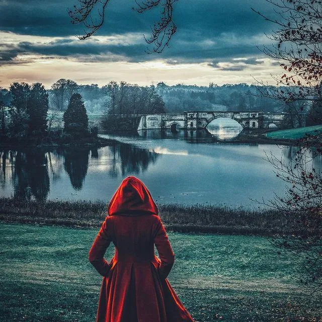 My Fair Lady | Red Hooded Coat