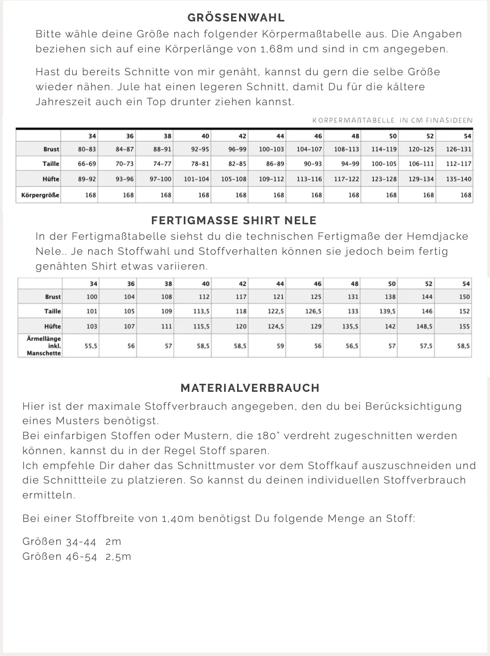 Nele- Mantel (Papierschnittmuster)