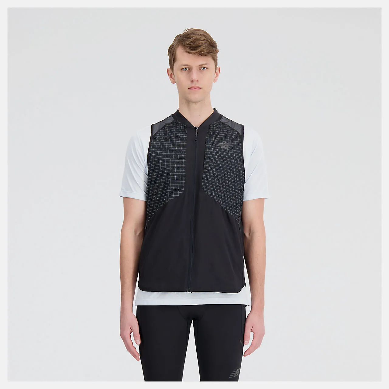 New Balance Impact Run Luminous Packable Vest (Mens) - Black