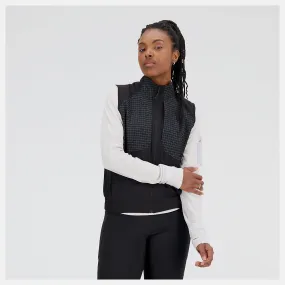 New Balance Impact Run Luminous Packable Vest (Womens) - Black