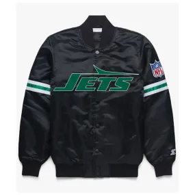 Ny Jets Black Starter Jacket