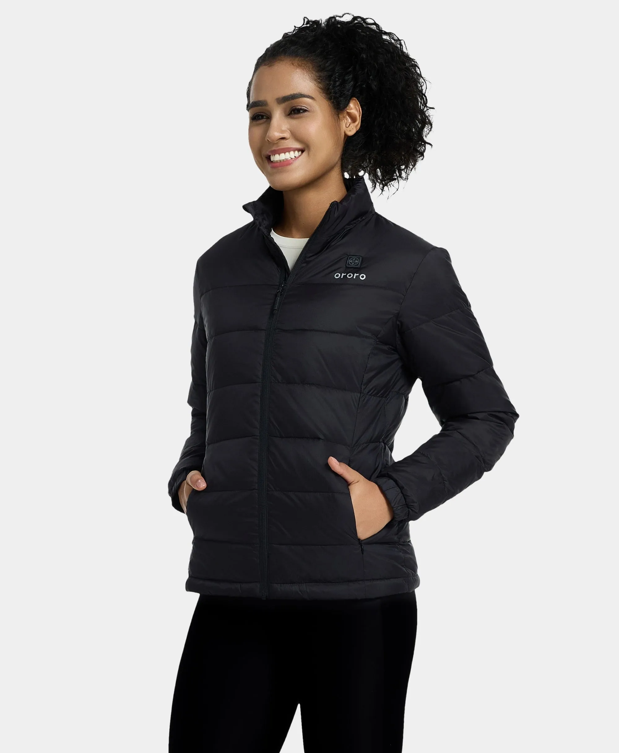 (Open-box) Women's Heated Puffer Jacket (Battery Not Included)