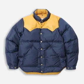 ORIGINAL DOWN JACKET - NAVY/YELLOW