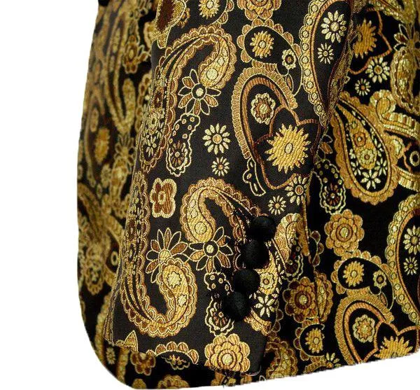 Paisley Gold Dinner Jacket