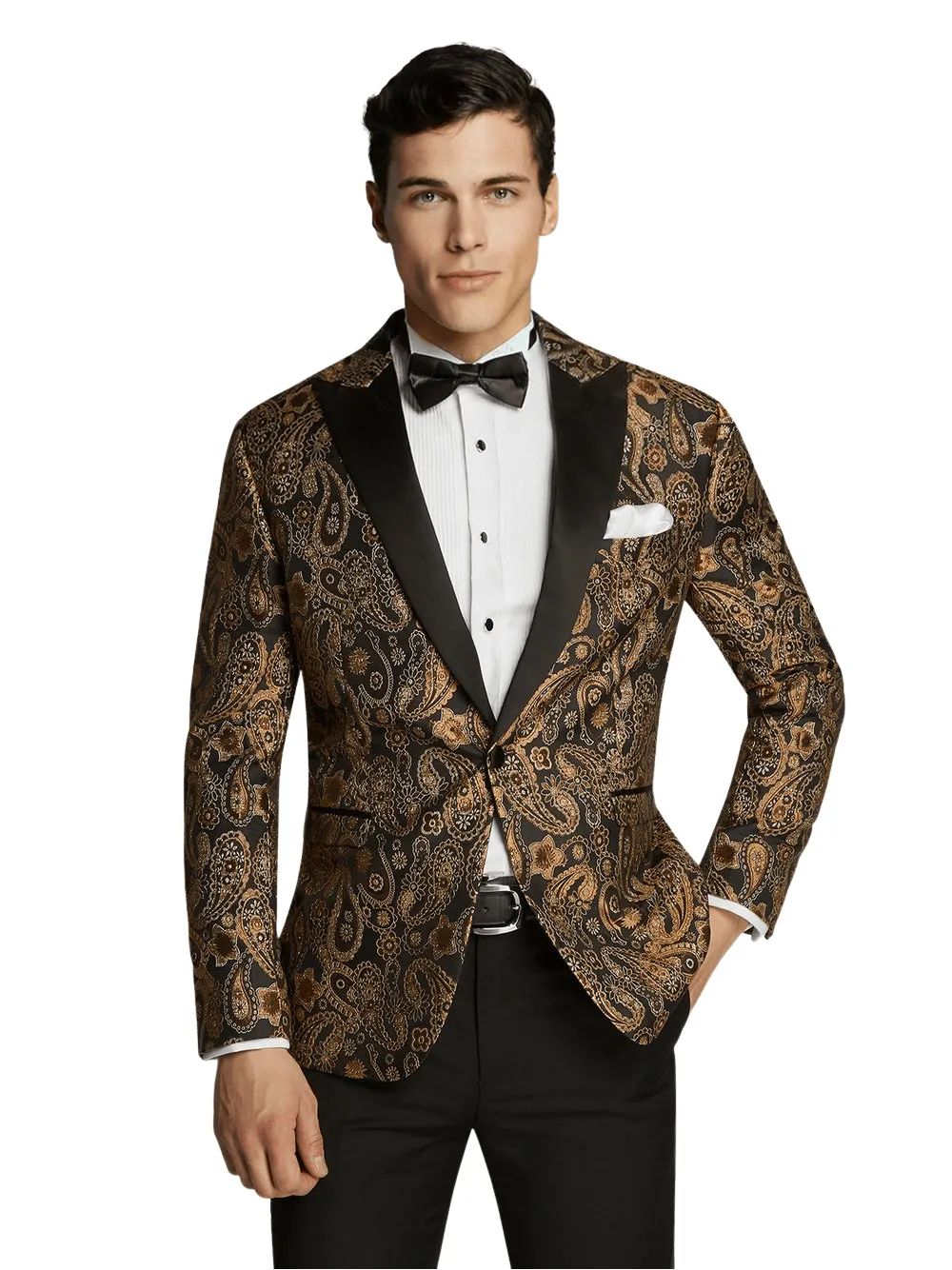 Paisley Gold Dinner Jacket