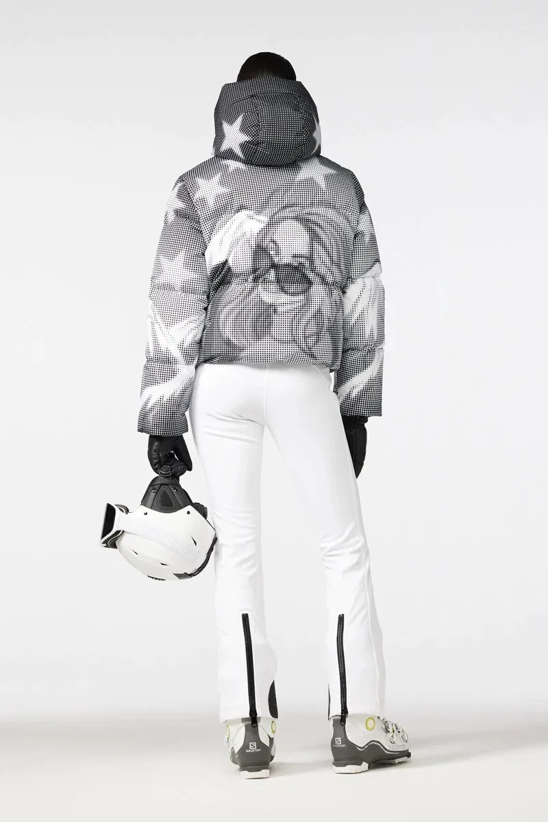 Pammy Graphic Down Ski Jacket