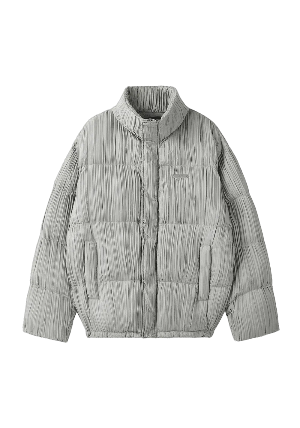 Pleated Corrugated Down Jacket