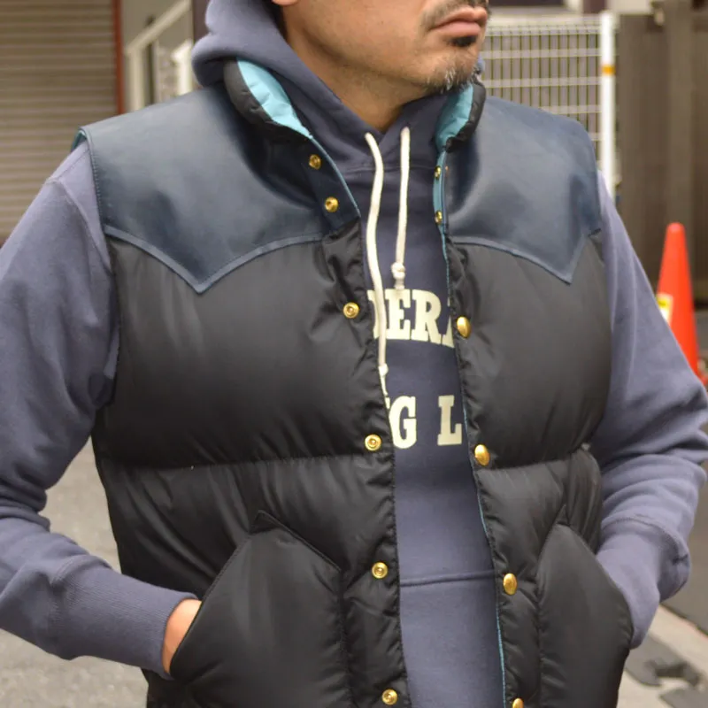 ROCKY MOUNTAIN × WAREHOUSE "2221" NYLON DOWN VEST