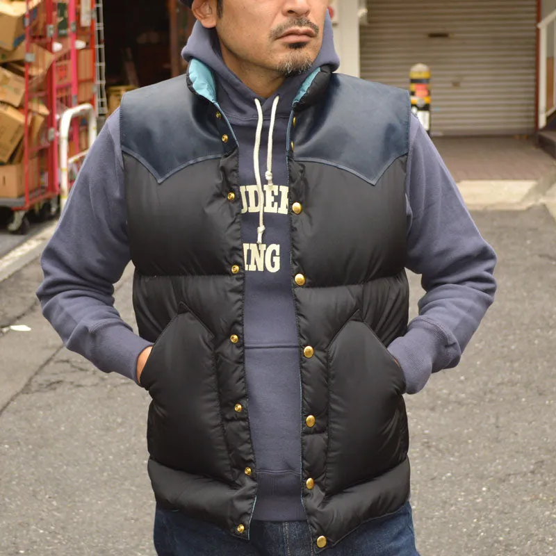 ROCKY MOUNTAIN × WAREHOUSE "2221" NYLON DOWN VEST