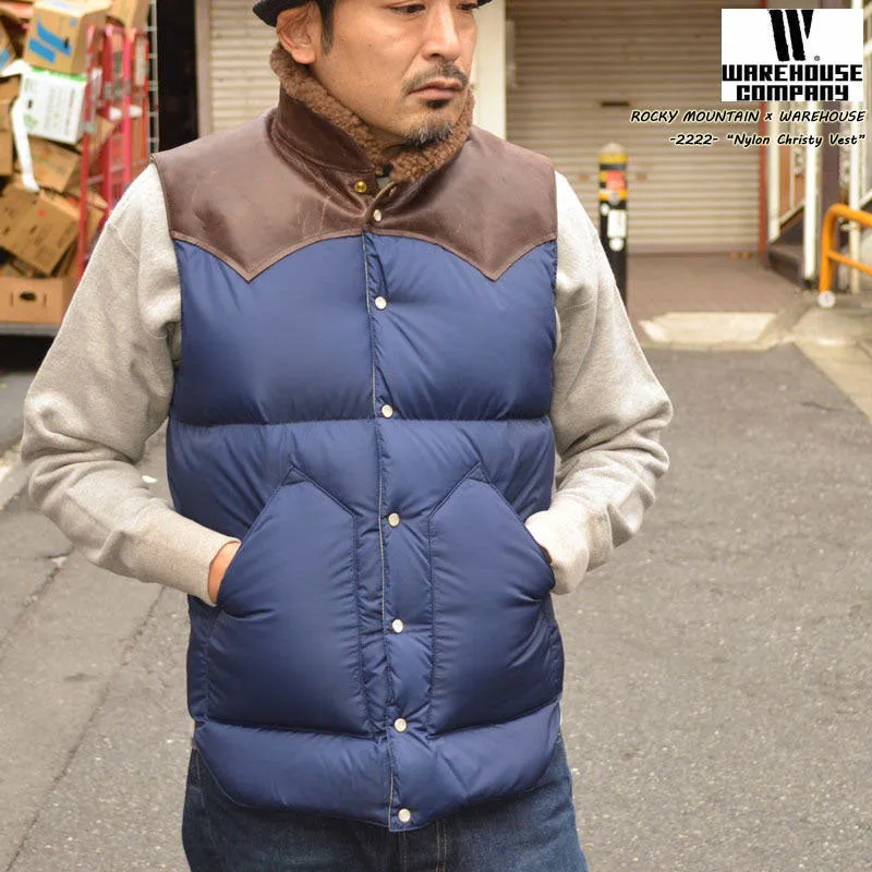 ROCKY MOUNTAIN × WAREHOUSE "2222" NYLON CHRISTY VEST