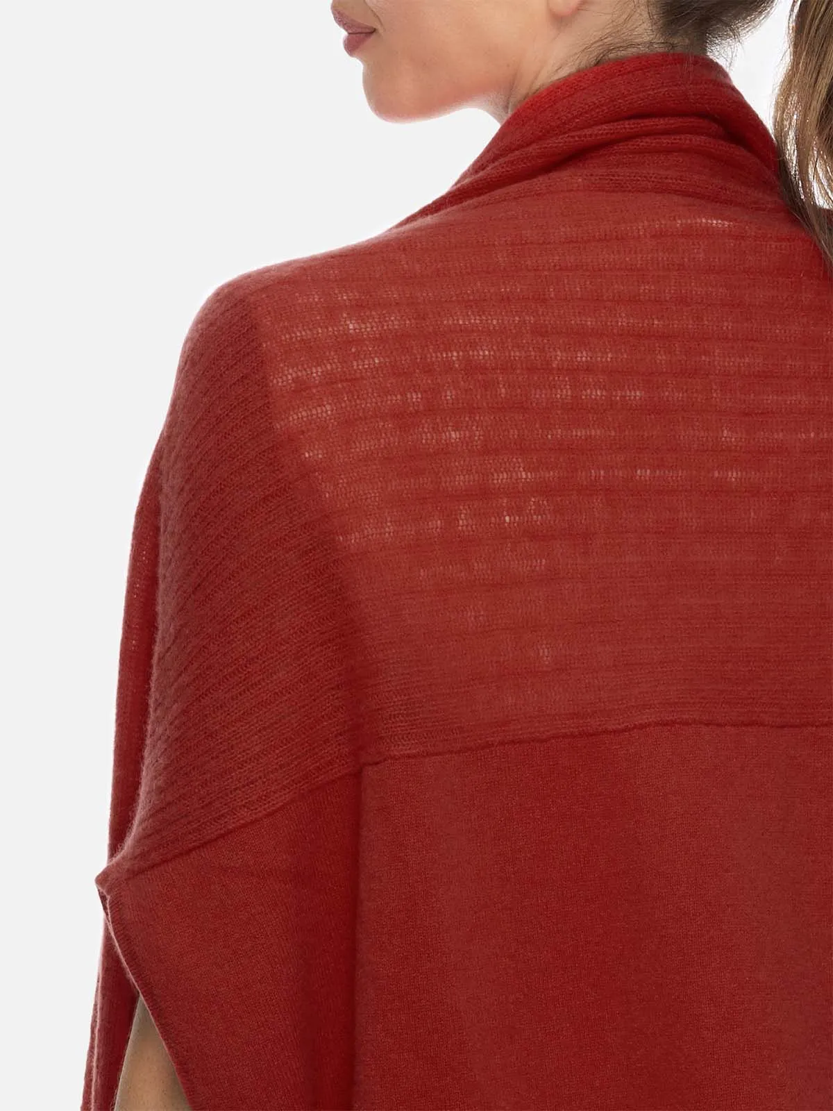 Rust Red Effortless Vest