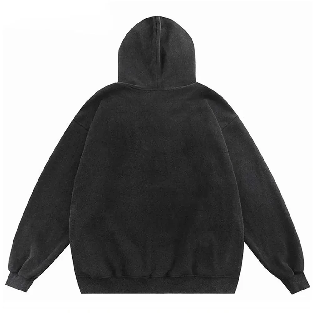 Shadow | Gradient Washed Vitange Graphic Hoodie