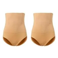 SheCurve® Firm Sculpt High Waisted All-day Lift Shapewear Briefs(2 Packs)