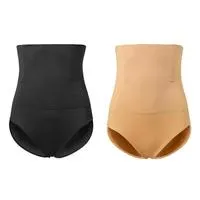 SheCurve® Firm Sculpt High Waisted All-day Lift Shapewear Briefs(2 Packs)