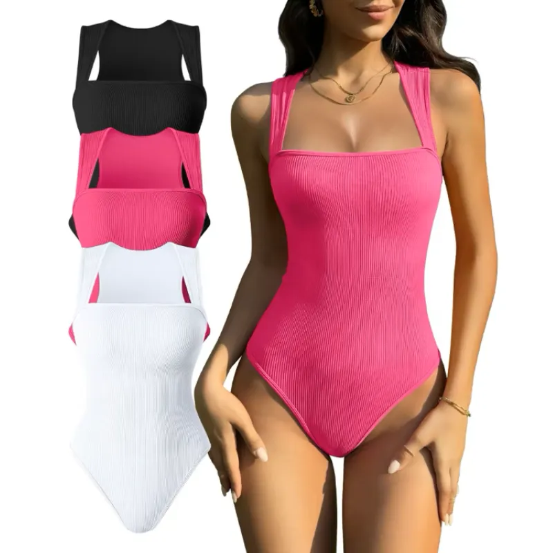 SheCurve® Sleeveless Tummy Control Tank Tops Bodysuits