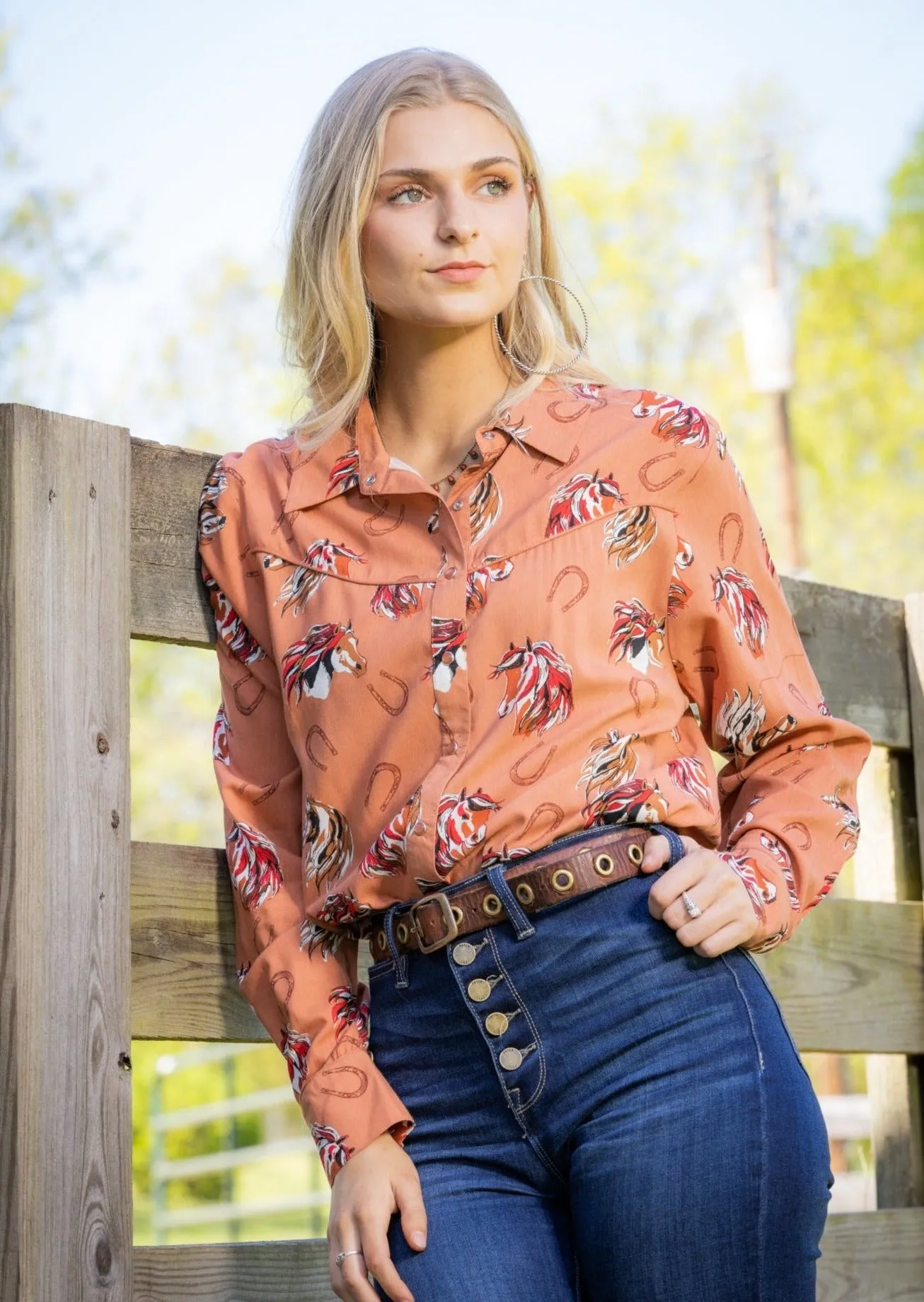 Shenandoah Pearl Snap Top