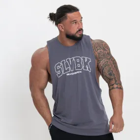 SLVBK Drop Arm Vest - Grey