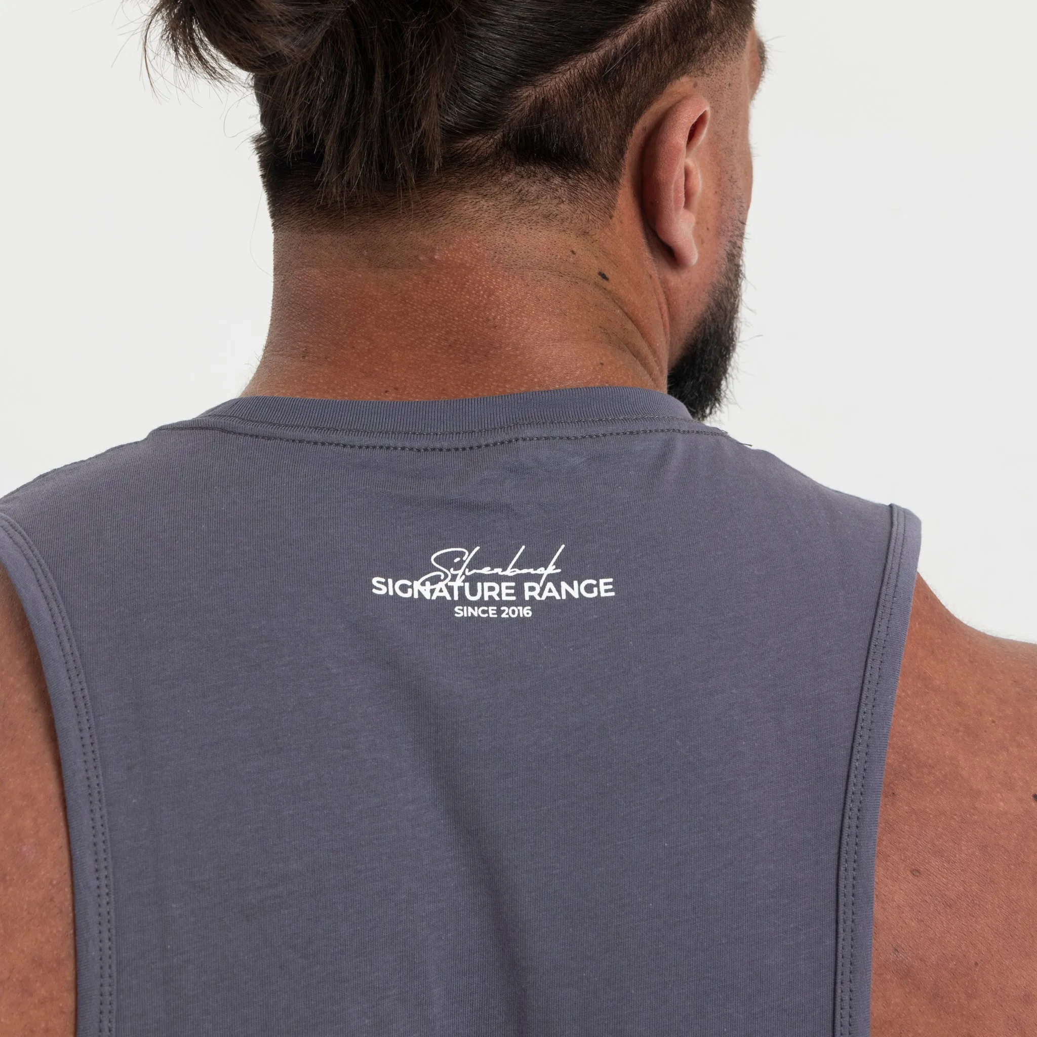 SLVBK Drop Arm Vest - Grey