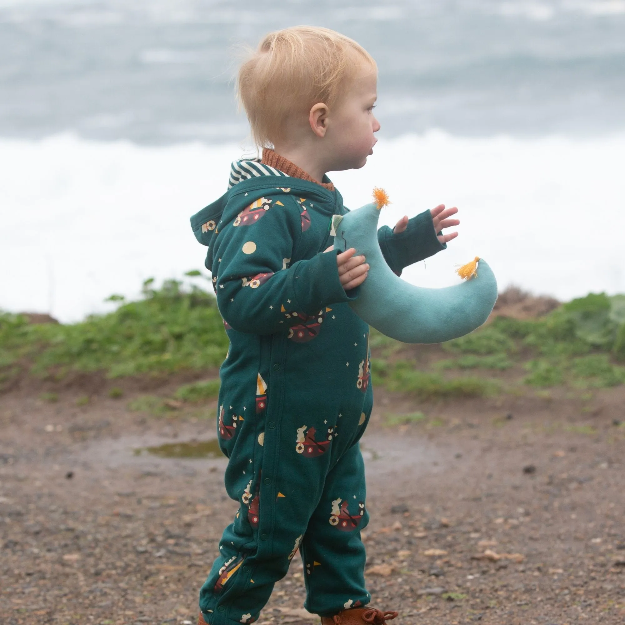 Stormy Seas Reversible Hooded Snug As A Bug Suit