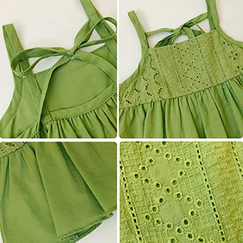 Summer Frilly Cami Vest Top