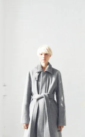 SUSTAINABLE DOWN WOOL OVER COAT ** Only 1 left