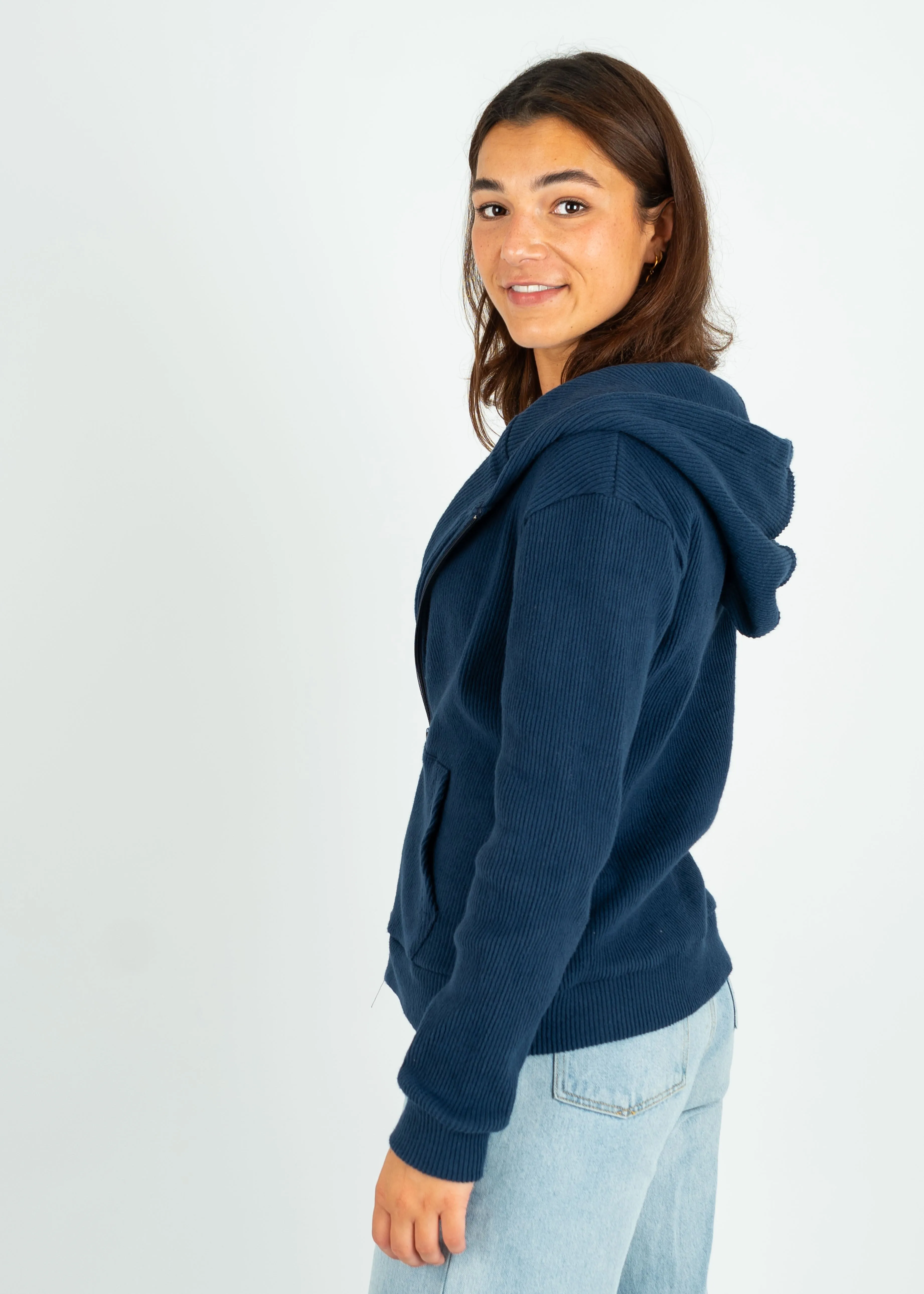 Sweatjacke RIFFA Navy