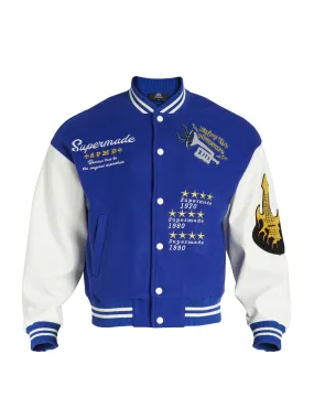 The Supermade Embroidered Baseball Jacket -1319