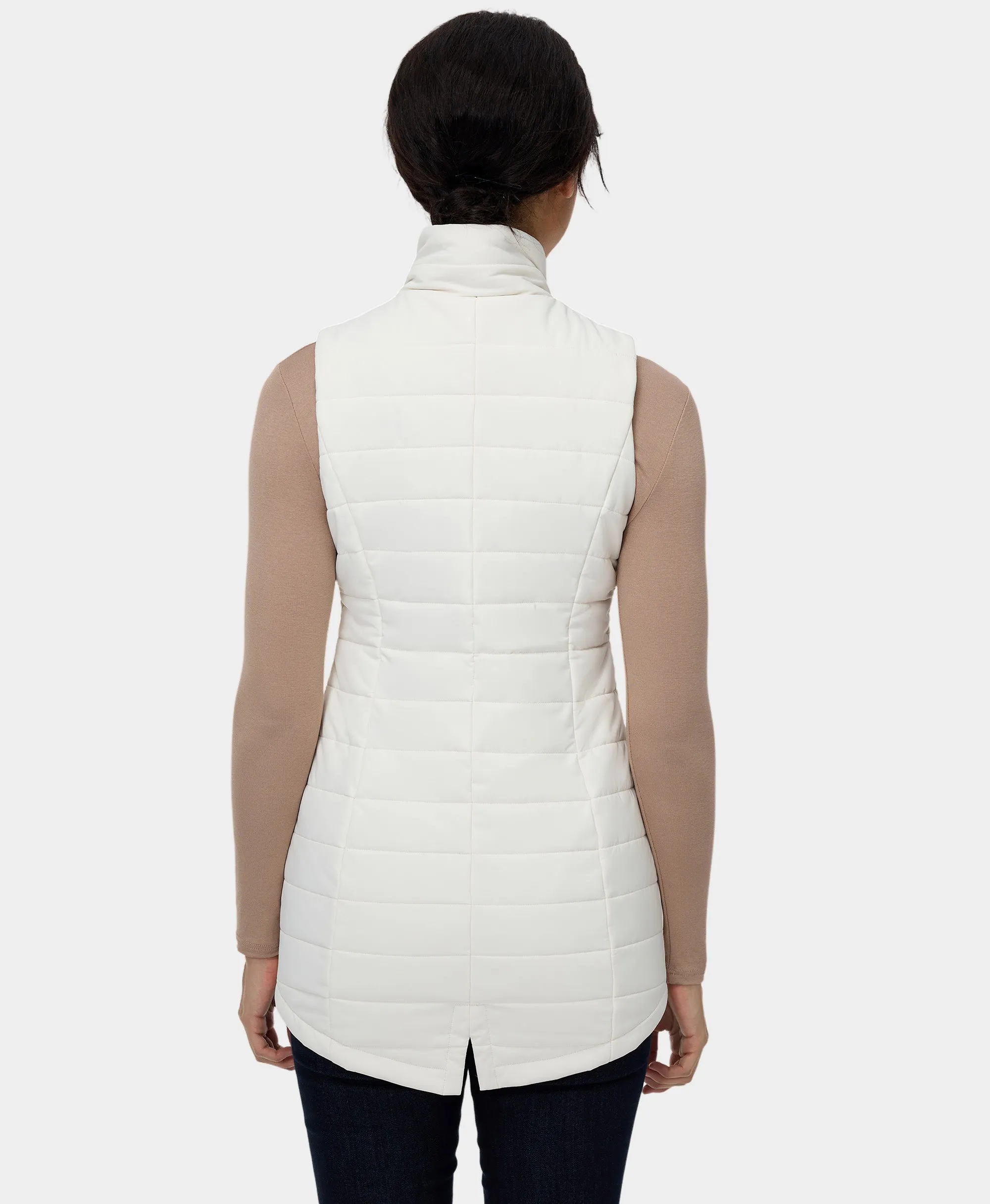 Tribeca Women's Heated Long Puffer Vest (Apparel Only)