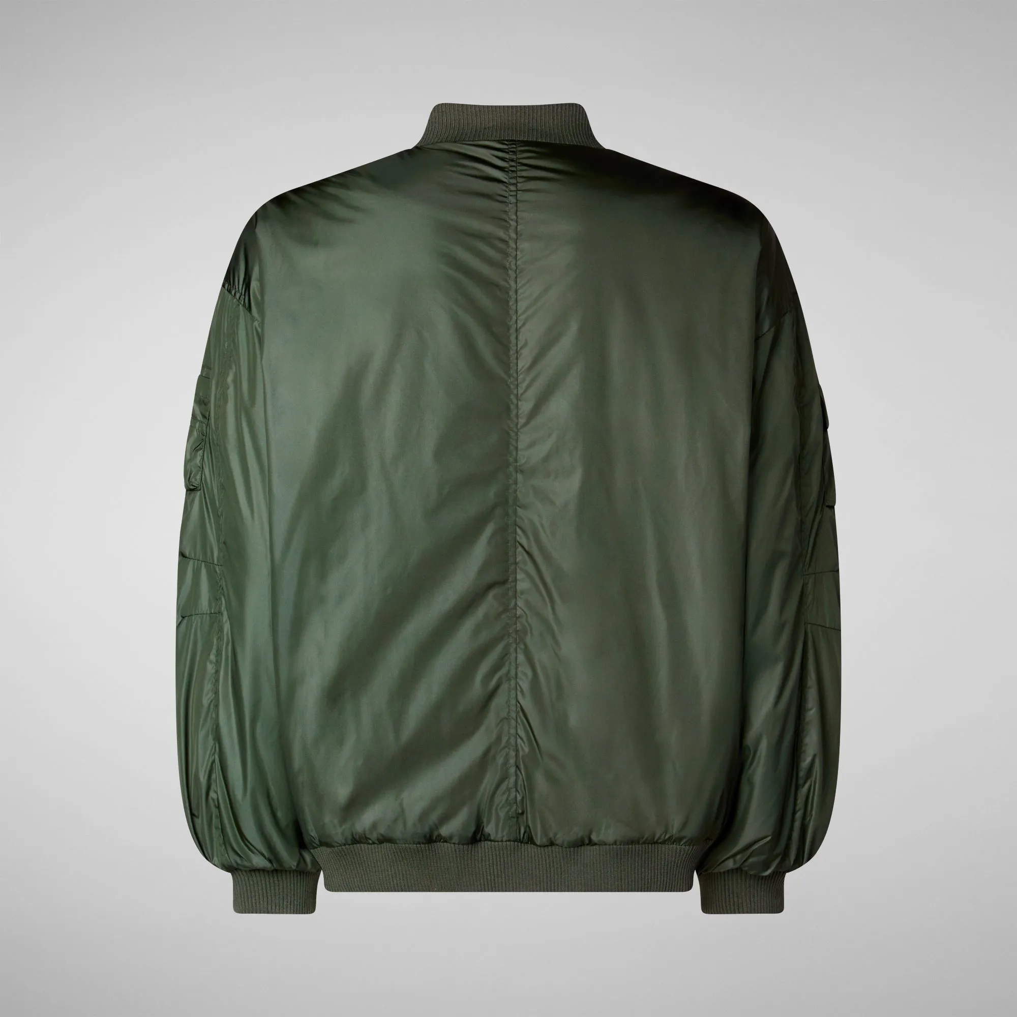 Unisex bomber jacket Usher in thyme green