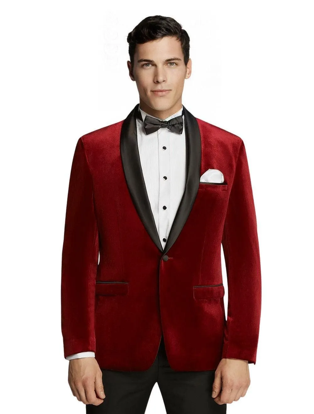 Velvet Burgundy Dinner Jacket