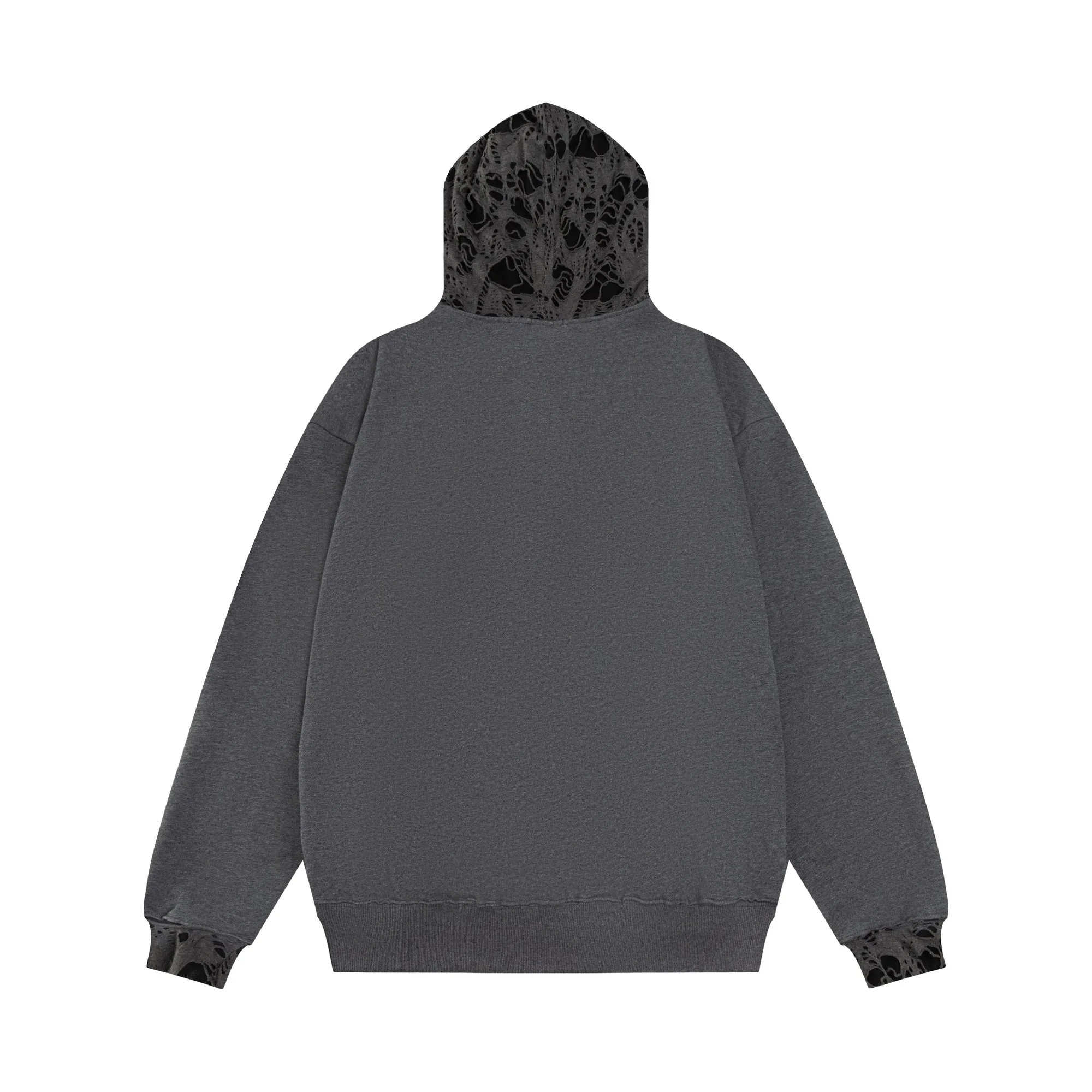 Velvet Glow | Oversized Zipper Hoodie