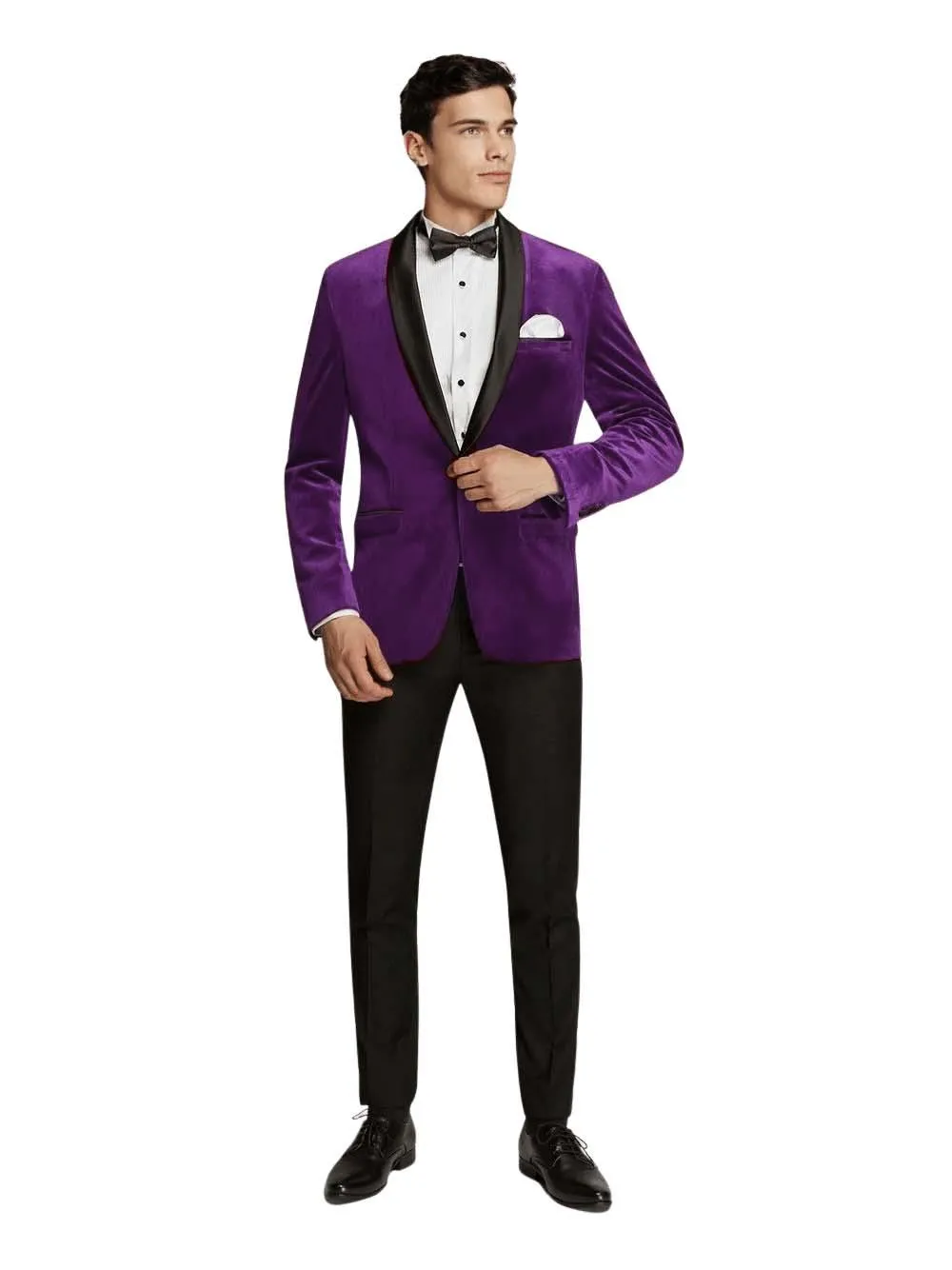 Velvet Plum Dinner Jacket