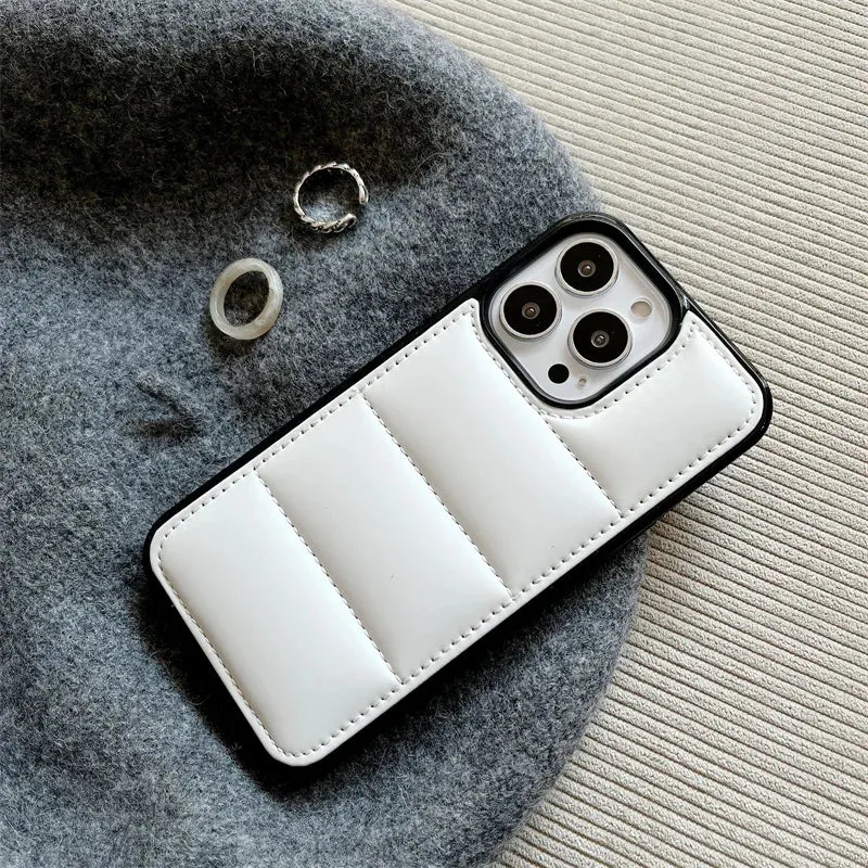 Winter Jacket Style iPhone Case