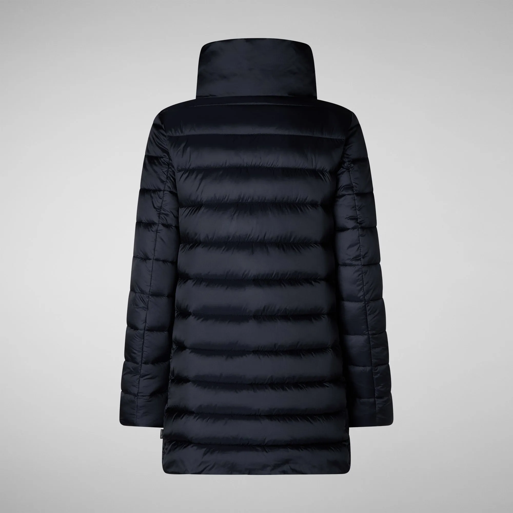 Woman's coat Lydia in blue black